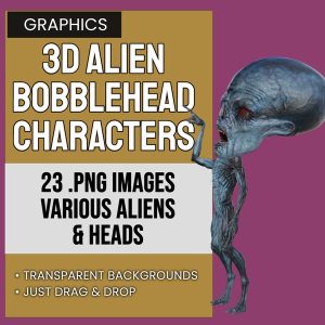 Free Alien Bobbleheads