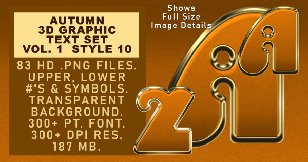 Autumn Graphic Text Vol 1 set 10