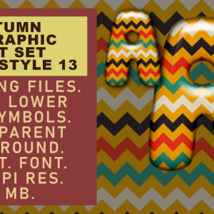 Autumn Graphic Text Vol 1 set 13