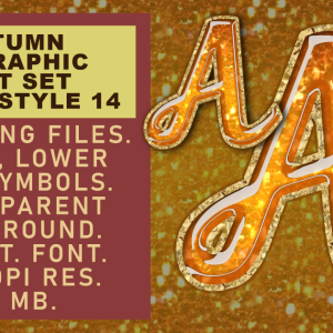 Autumn Graphic Text Vol 1 set 14