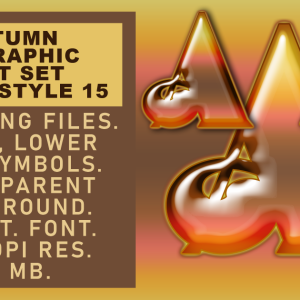 Autumn Graphic Text Vol 1 set 15