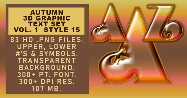 Autumn Graphic Text Vol 1 set 15