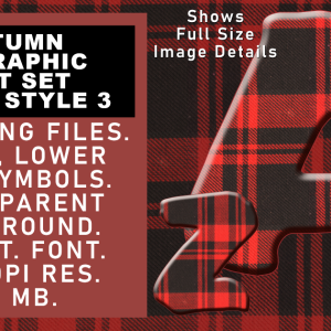 Autumn Graphic Text Vol 1 set 3