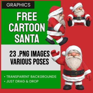 Free Cartoon Santa