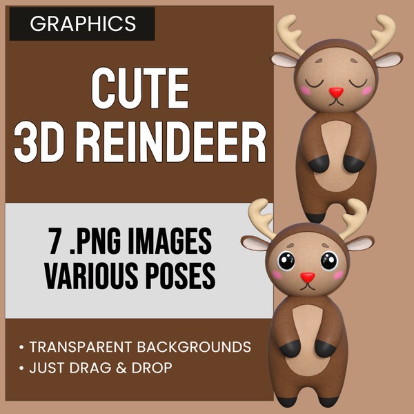 Free Cute Reindeer