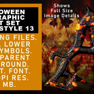 Halloween Graphic Text Vol 1 set 13