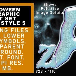 Halloween Graphic Text Vol 1 set 5