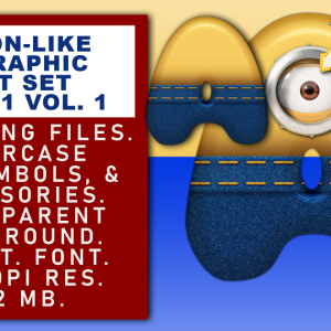 Minion-like Graphic Text Vol 1