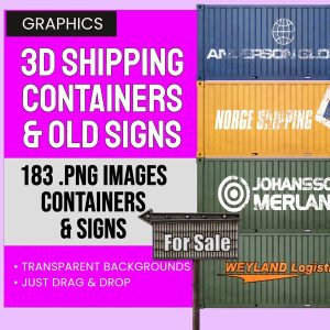 Shipping Containers and Signs