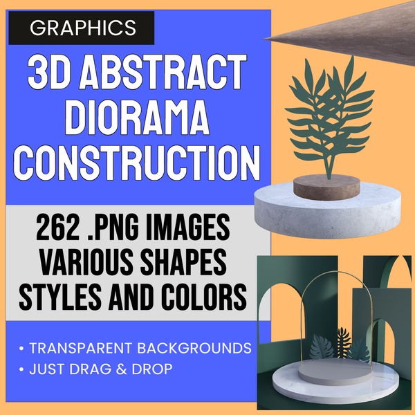 Abstract Diorama Construction