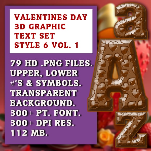 Valentine’s Graphic Text Vol 1 Set 6