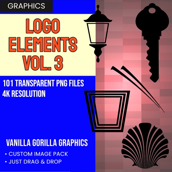 4K Logo Elements Vol 3