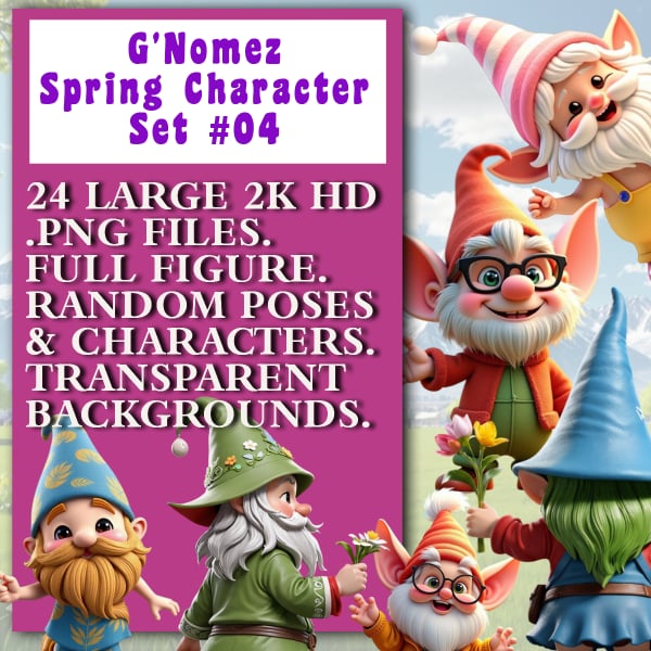 G'Nomez Spring Set 4