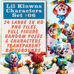 Lil Klowns Characters Set #06