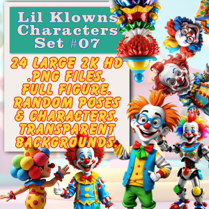 Lil Klowns Characters Set #07