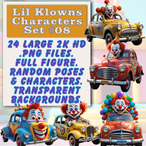Lil Klowns Characters Set #08