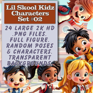 Lil Skool Kidz Characters Set #02