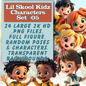 Lil Skool Kidz Characters Set #05