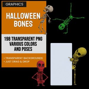 halloween bones