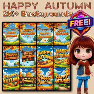 happy autumn backgrounds