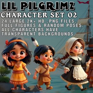 lil pilgrimz character set #2