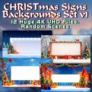 christmas signs set #1