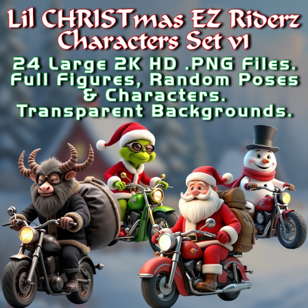 lil christmas ez riderz