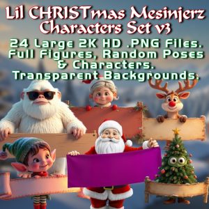 Lil Christmas Mesinjerz Set #3