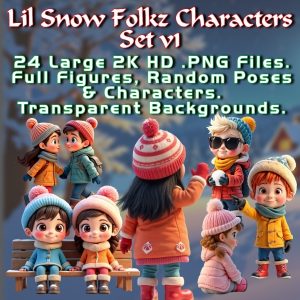 lil snow folkz set #1