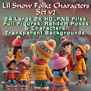 lil snow folkz set #2