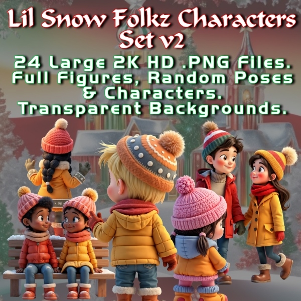 lil snow folkz set #2