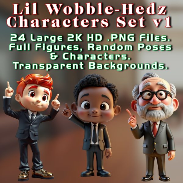 lil wobble hedz set 1
