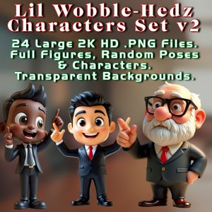 Lil Wobble Hedz Set 2