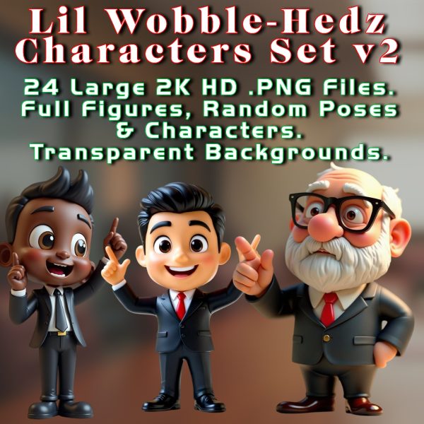 Lil Wobble Hedz Set 2