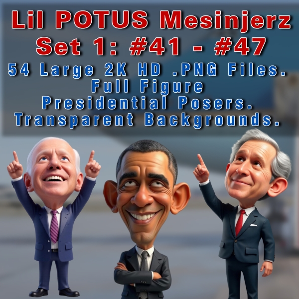 lil potus mesinjerz set 1