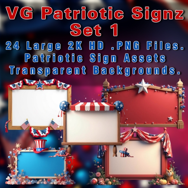 patriotic signz set 1